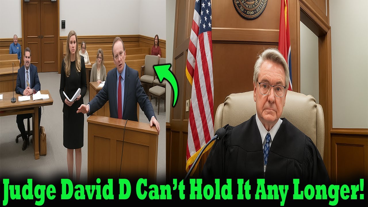 Enough Is Enough!” Judge David D Explodes in Emotional Custody Hearing!