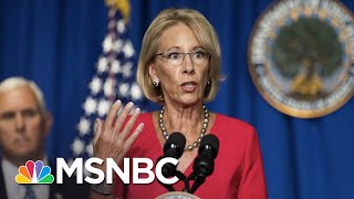 Local Schools Ignoring DeVos And Trump's Push To Reopen | The 11th Hour | MSNBC