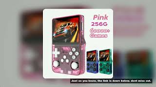 BOYHOM 256G/128G/64G R36S ARKOS 2.0 Retro Handheld Game Console 3.5'' IPS screen,Portable Pocket Gam