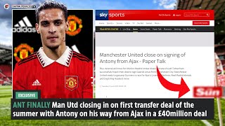 De Jong & Antony Transfers: The Real Reason Man Utd Fans Are Frustrated This Summer.
