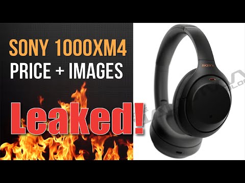 New LEAKED Price  Specs and Pictures of SONY WH-1000XM4     
