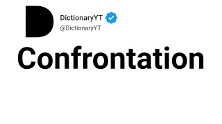 Confrontation Antonyms | Opposite Words 