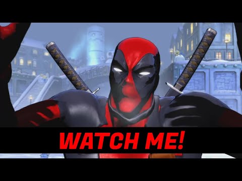 UMVC3 - DEADPOOL SOLO COMBOS!