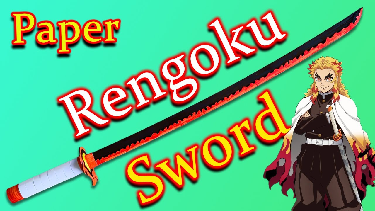 How to Make a Demon Slayer Kyojuro Rengoku Sword 