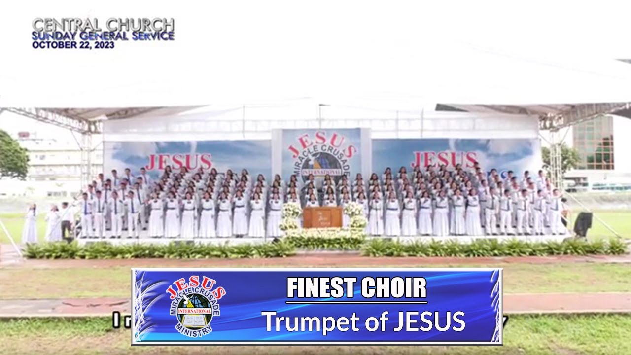 JMCIM Trumpet of JESUS Finest Choir October 22, 2023 YouTube