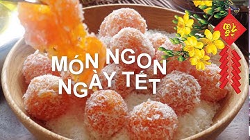 Cách Làm Mứt Cà Rốt viên bi vừa ngon vừa dẻo   Món Ngon Ngày Tết