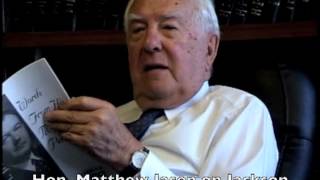 Hon. Matthew Jasen (2002) on Justice Robert H. Jackson