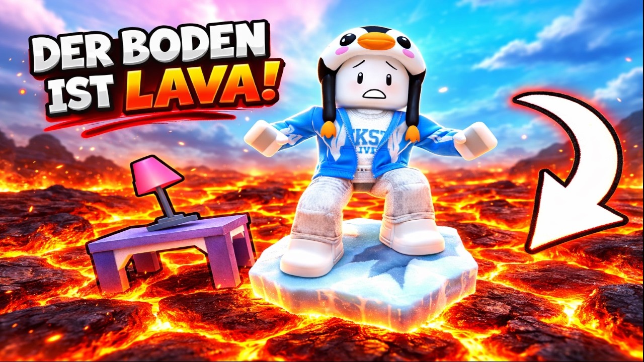 DER BODEN IST LAVA in Roblox!!!
