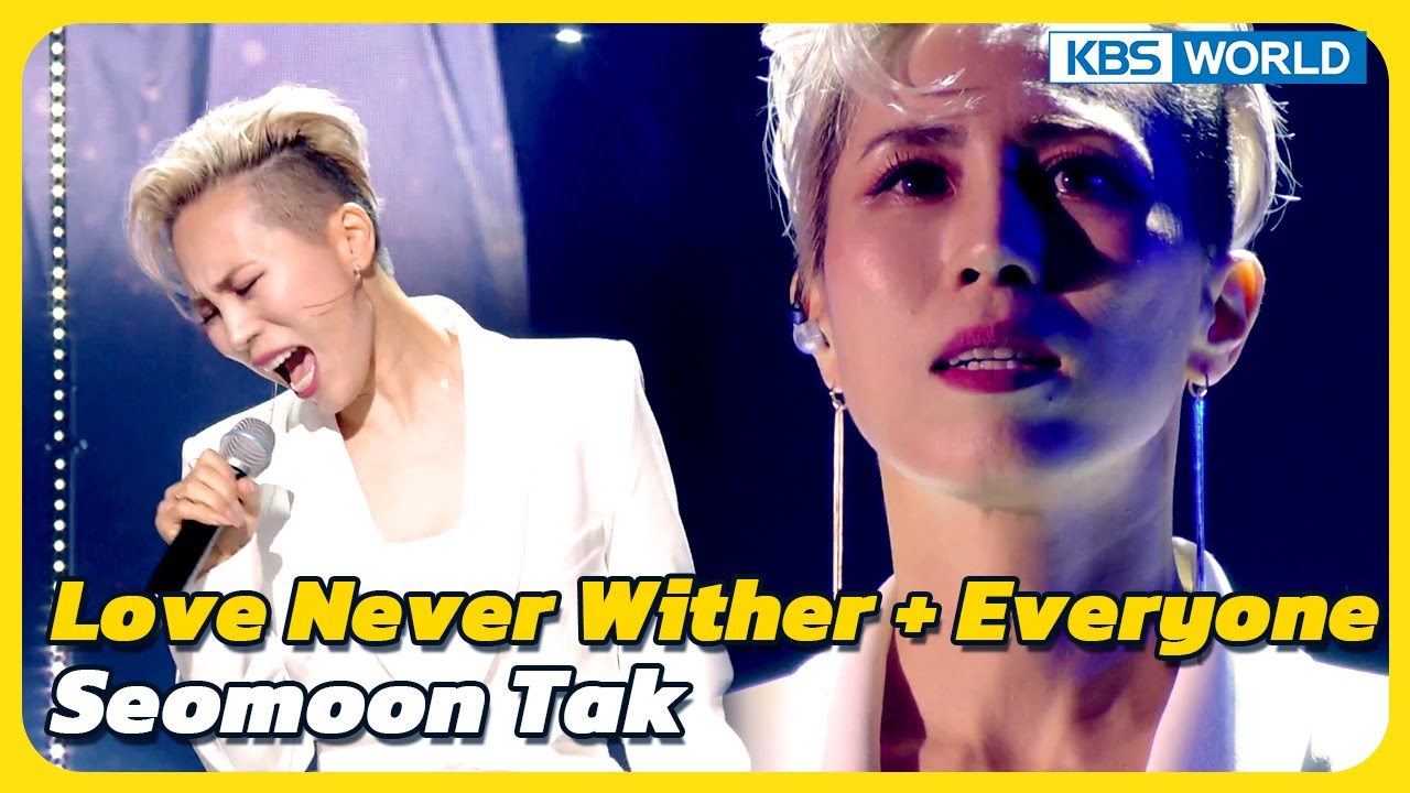 Seo Moon Tak Live Concert video CD 2枚組 Love Never Wither + Everyone - Seomoon Tak [Immortal Songs 2