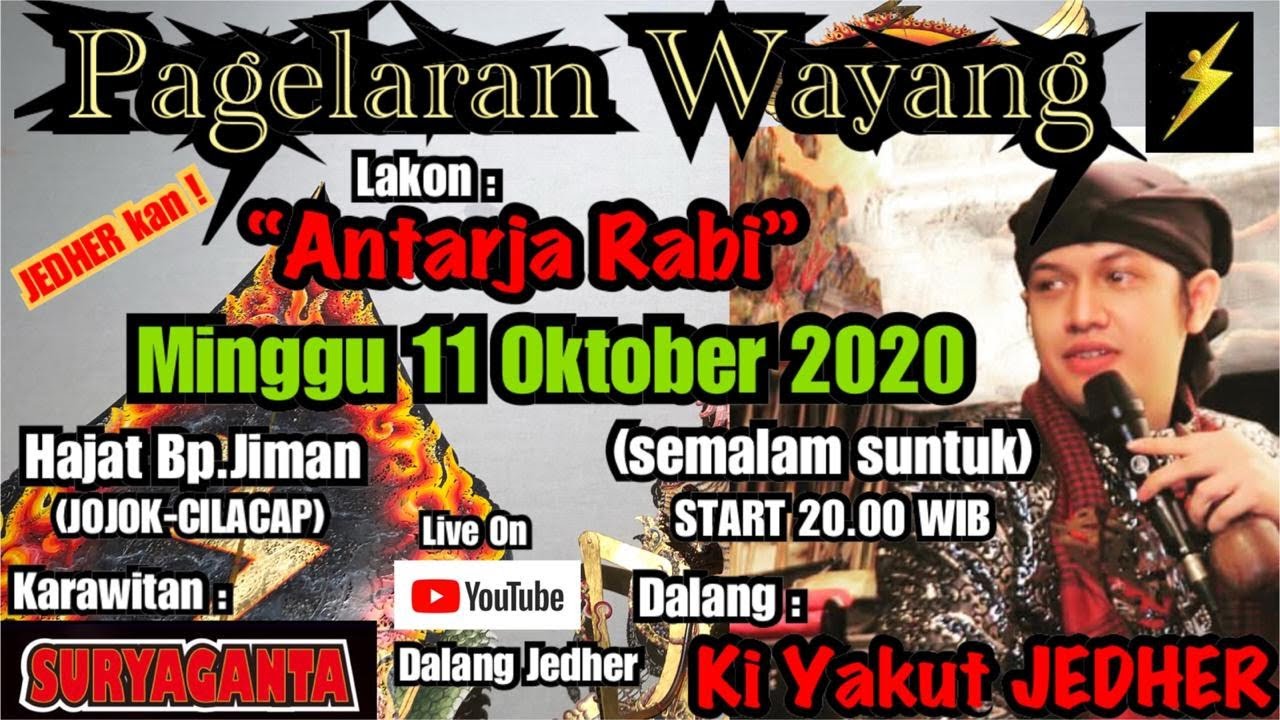 #WAYANG - Ki Yakut Jedher Lakon:  