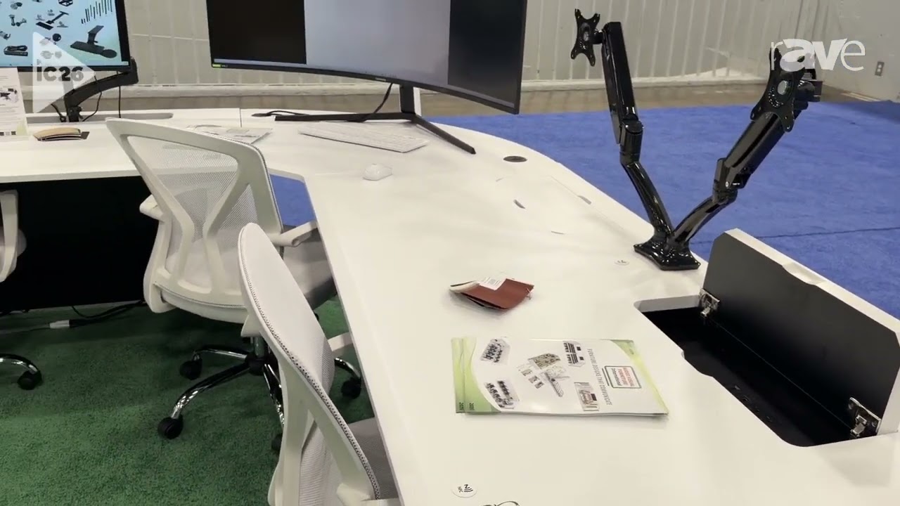 InfoComm 2026: AVFI Presents MWS30 Modular Control Room Tables