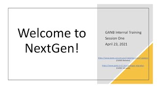 Virtual Training for the Next Generation of CM/ECF NextGen - Session1