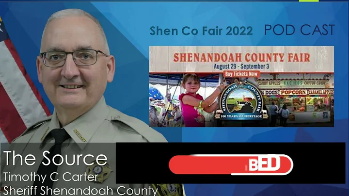 Sheriff Timothy Carter with Mike Scheibe SCF 2022