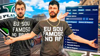 TODO MUNDO AMA O GREG NO GTA RP COM MOD MENU