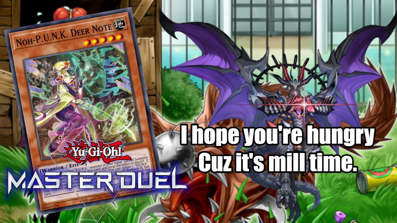 YuGiOh! Master Duel A Chaotic Punk milling their own deck Chaos