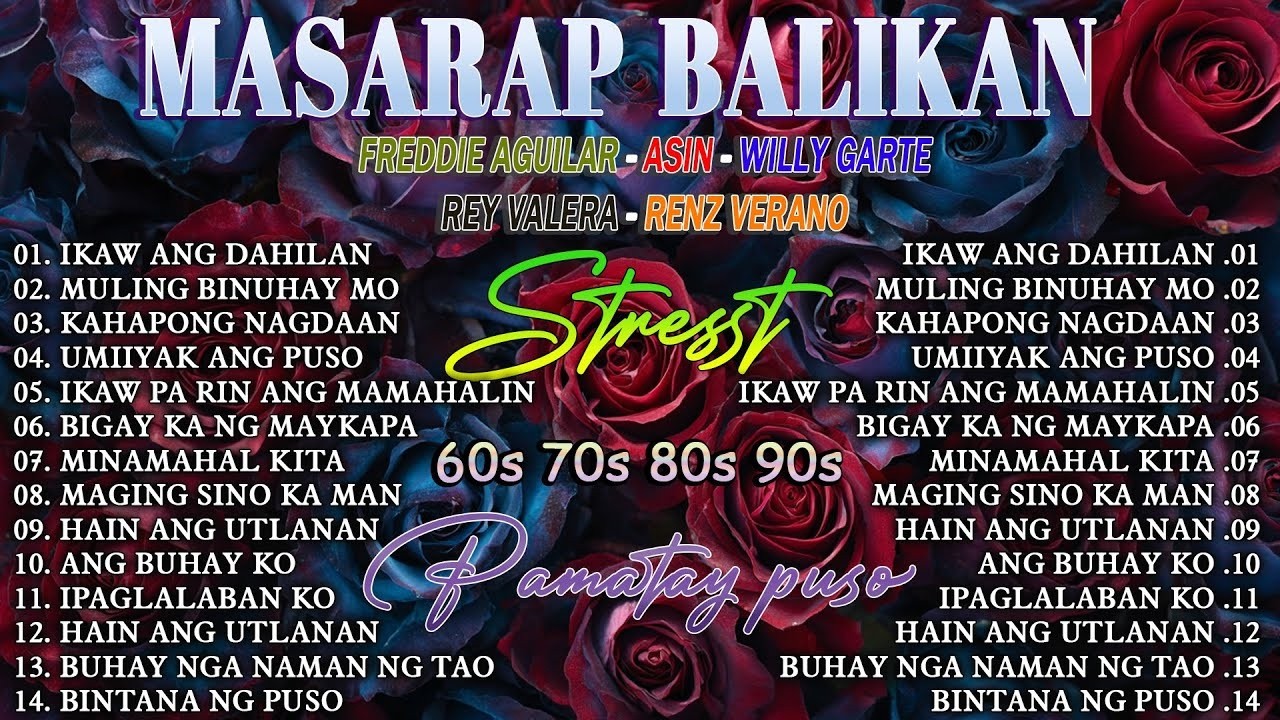 🌹 LUMANG AWIT NA PAMATAY PUSO | Nakakarelax na Musika ng April Boys, Freddie Aguilar, Rey Valera