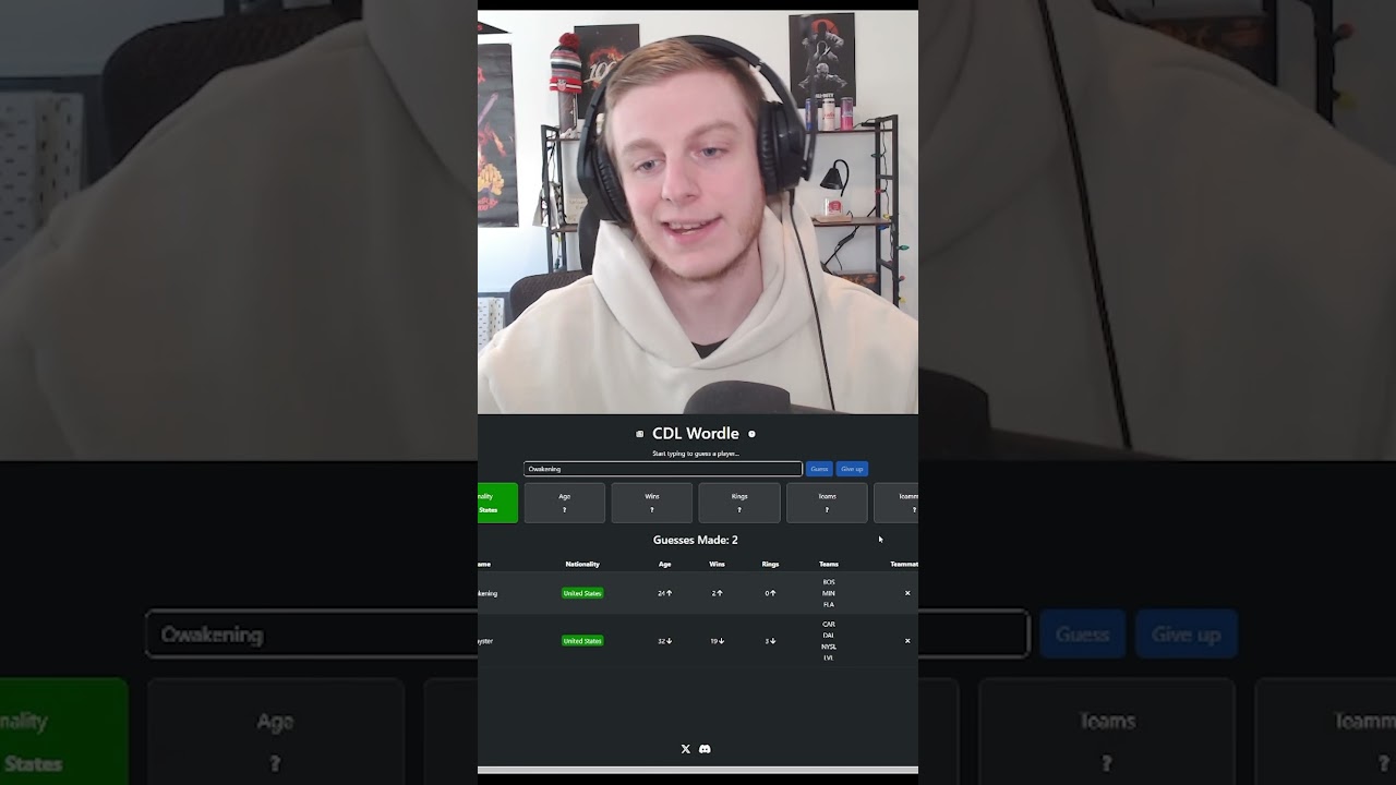 CDL WORDLE (2/20) 💍