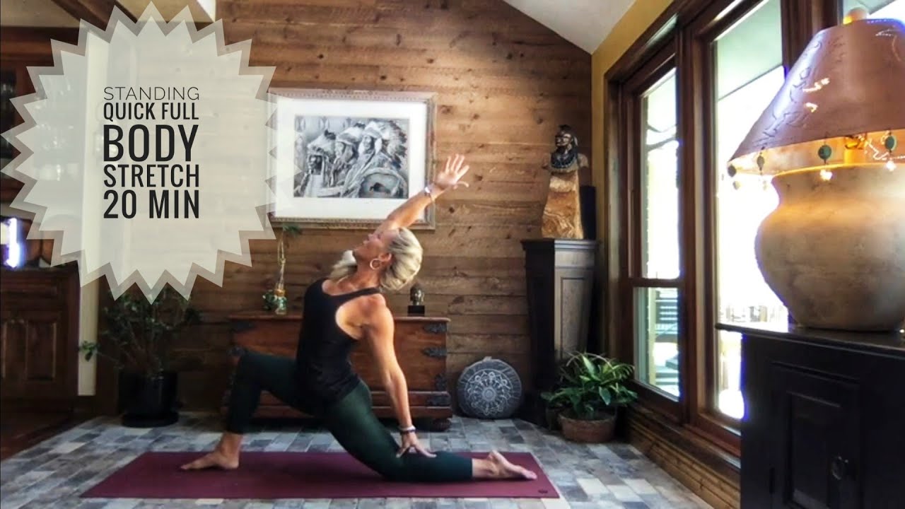 Standing Quick Full Body Stretch 19 Min YouTube