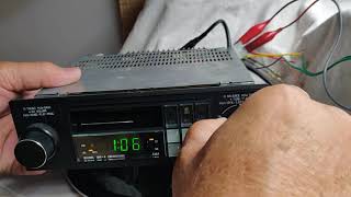 Alpine 7267 Cassette, Old School (function test)