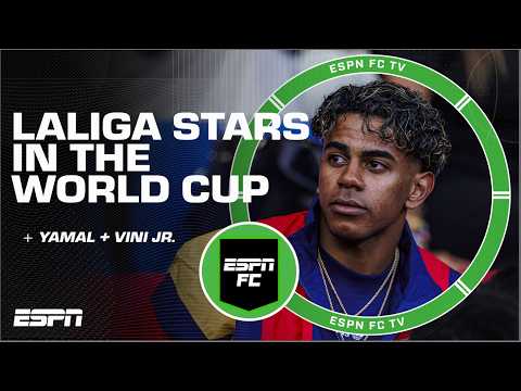 Lamine Yamal and Vinicius Jr. headline LALIGA stars at World Cup | ESPN FC