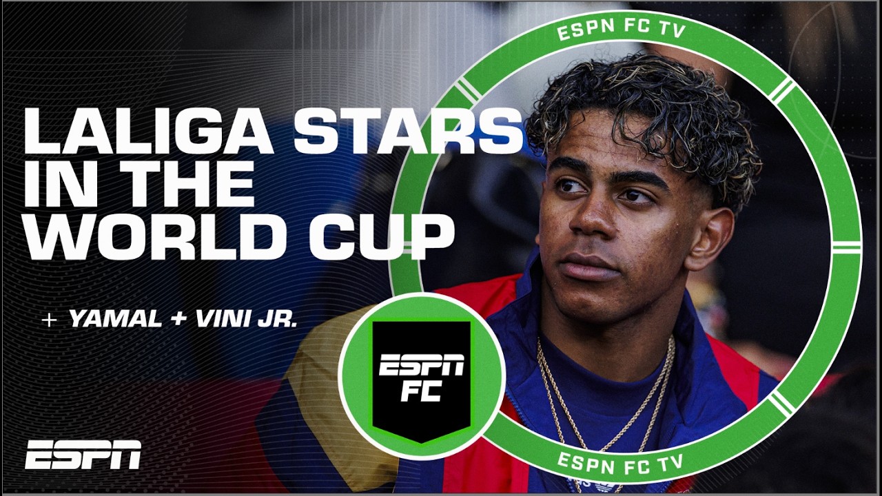 Lamine Yamal and Vinicius Jr. headline LALIGA stars at World Cup | ESPN FC