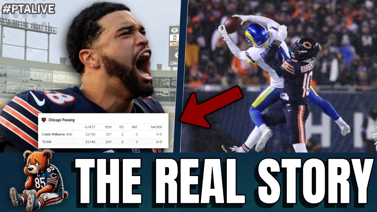 💯 Caleb Williams' Rookie Reality Check! Why The Bears Completely CHOKED In Chicago?