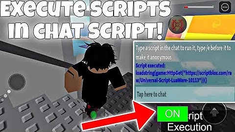 Execute Scripts In Chat Script! | ARCEUS X • DELTA • FLUXUS!