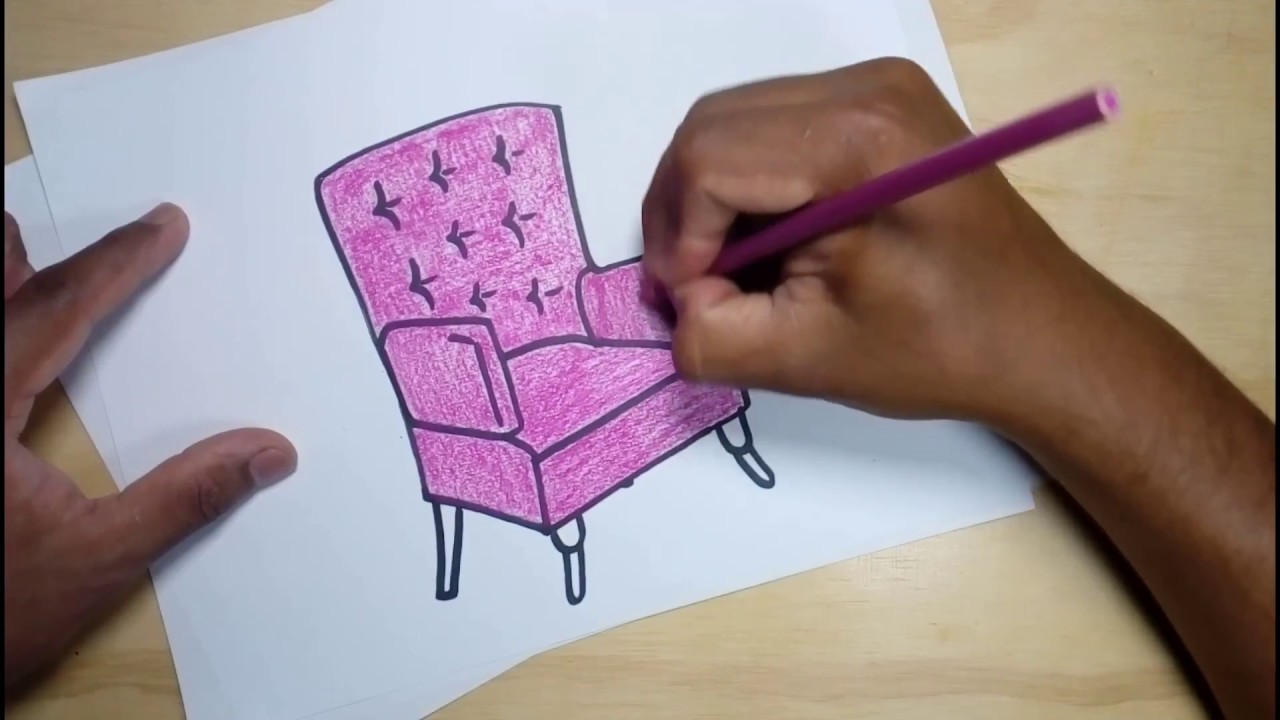 How To Draw A Chair Step By You