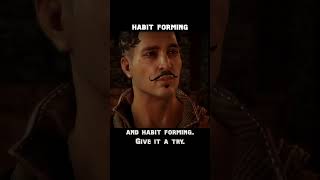 habit forming — Dragon age : Inquisition dialogue scene