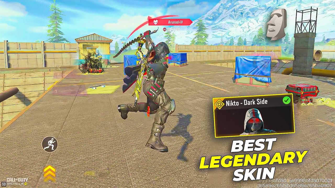 BEST LEGENDARY NIKTO SKIN IN ACTION 😍 | COD MOBILE - YouTube
