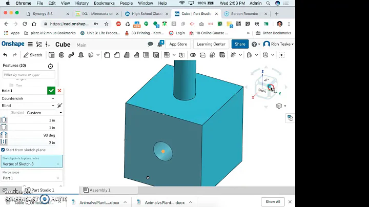 Onshape Cube