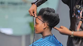 Trending Easiest Way Of Short Natural Hairstyling . Very Detailed For Beginners.