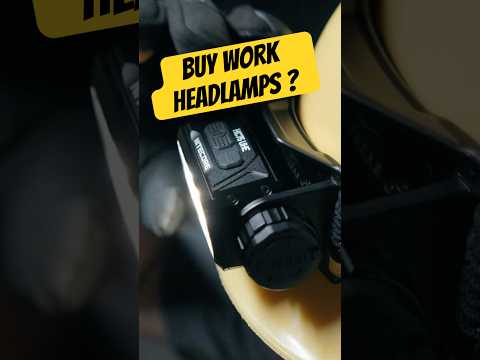 Before You Buy a Work Headlamp, Watch This !