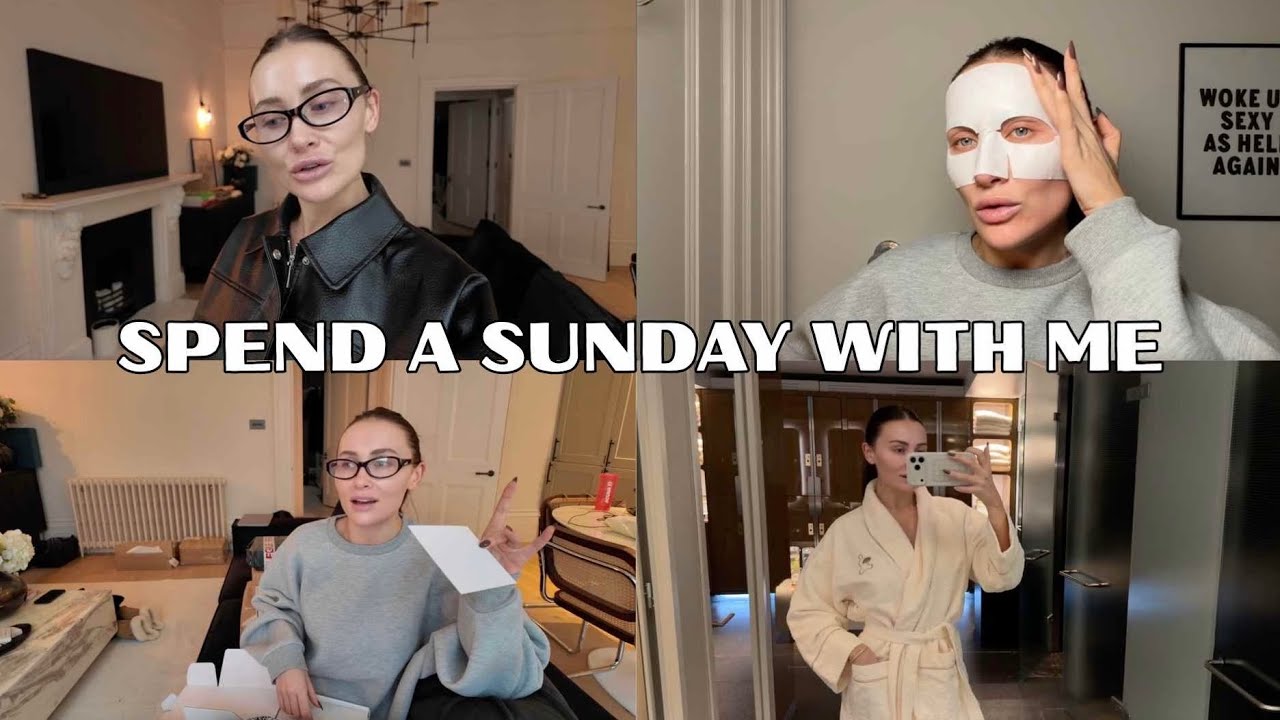 VLOG | SPEND A SUNDAY AT HOME WITH ME