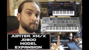 Roland Jupiter Xm/X JD-800 Model Expansion | No Talking |