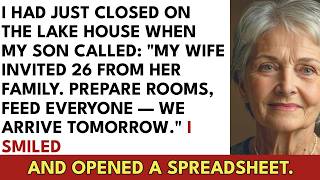 I Just Bought the Lake House—My Son Called: My Wife Already Told Everyone. We'll Be There for th...