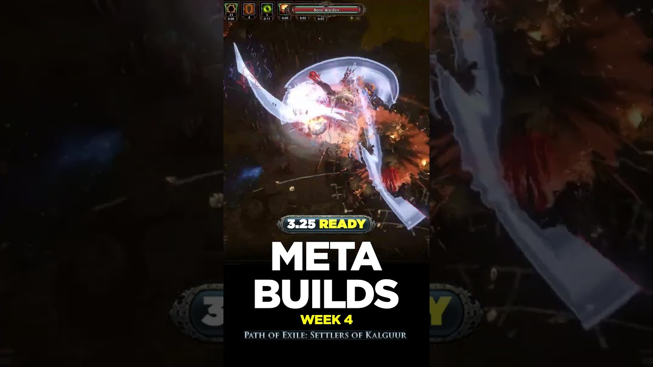 [POE 3.25] POE META BUILDS WEEK 4 - POE BUILDS #shorts #pathofexile #poebuilds #poe