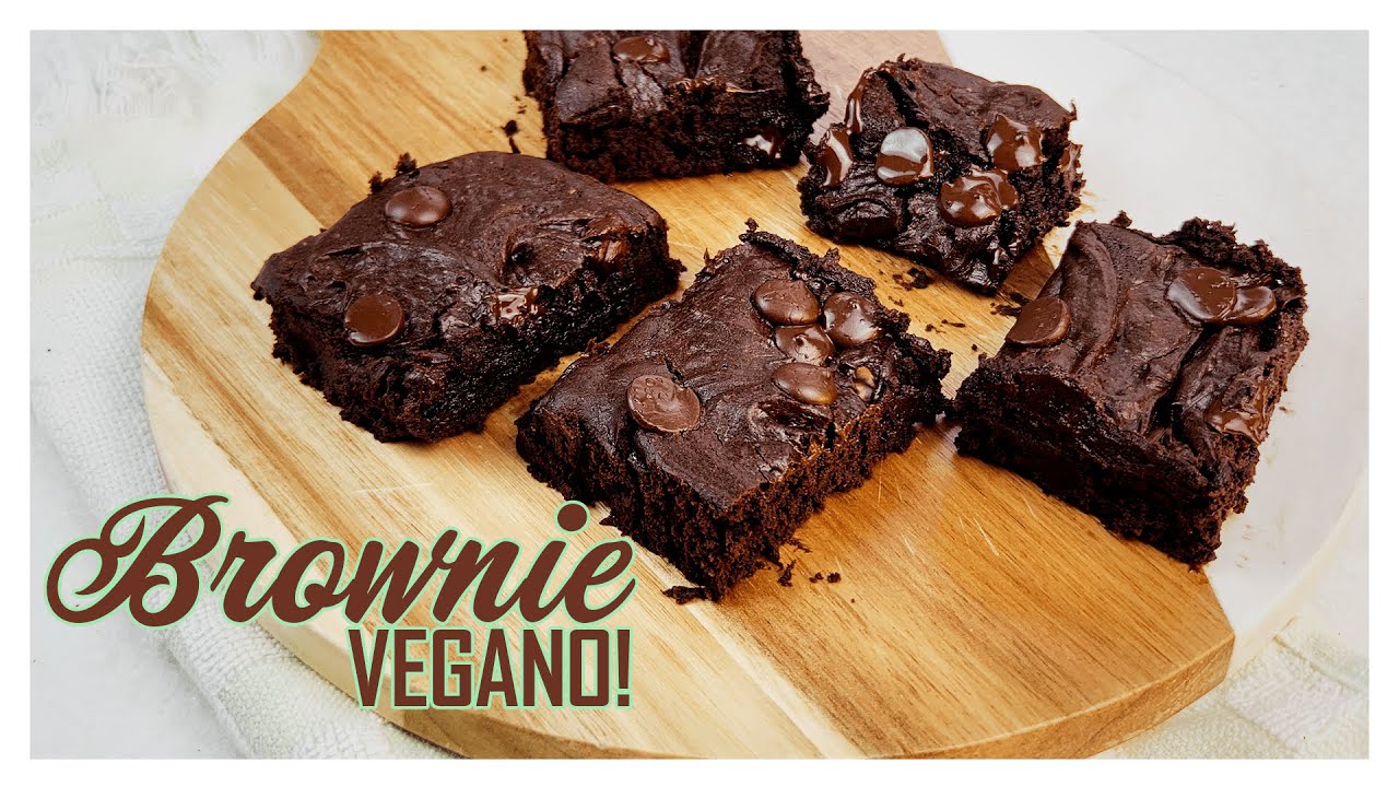 BROWNIE VEGANO {sem glúten}