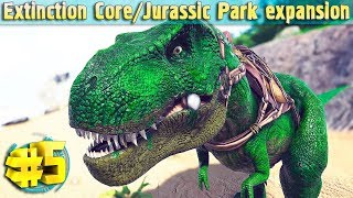 Опасный Рекс и топовый грифон #5 Extinction Core и Jurassic Park Expansion