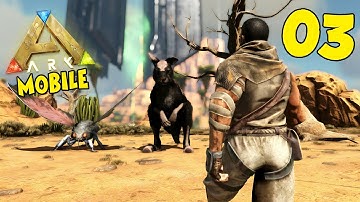 I Tamed  Procoptodon and Lymantria 😃| Ark Ultimate Mobile Edition - Scorched Earth | Hindi #03