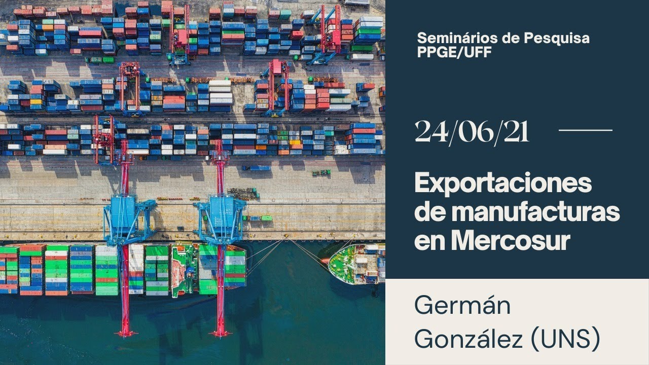 Exportaciones de manufacturas en Mercosur
