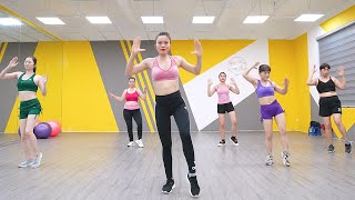 Burn Stubborn Belly Fat 🔥 Exercises to Get Slim Waist - Reduce Lower Belly Fat | AEROBIC DANCE