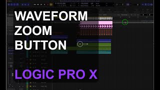 How to adjust the waveform In Logic Pro X