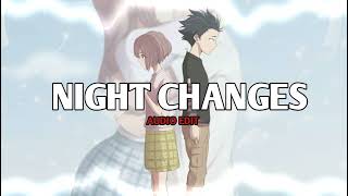 Night Changes - One Direction Edit Audio