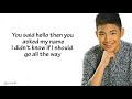 Dying Inside - Cover by Darren Espanto(lyrics)