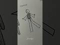 How to draw body pose from Easy to Legend #art #stickman #howtodraw #drawing #tutorial