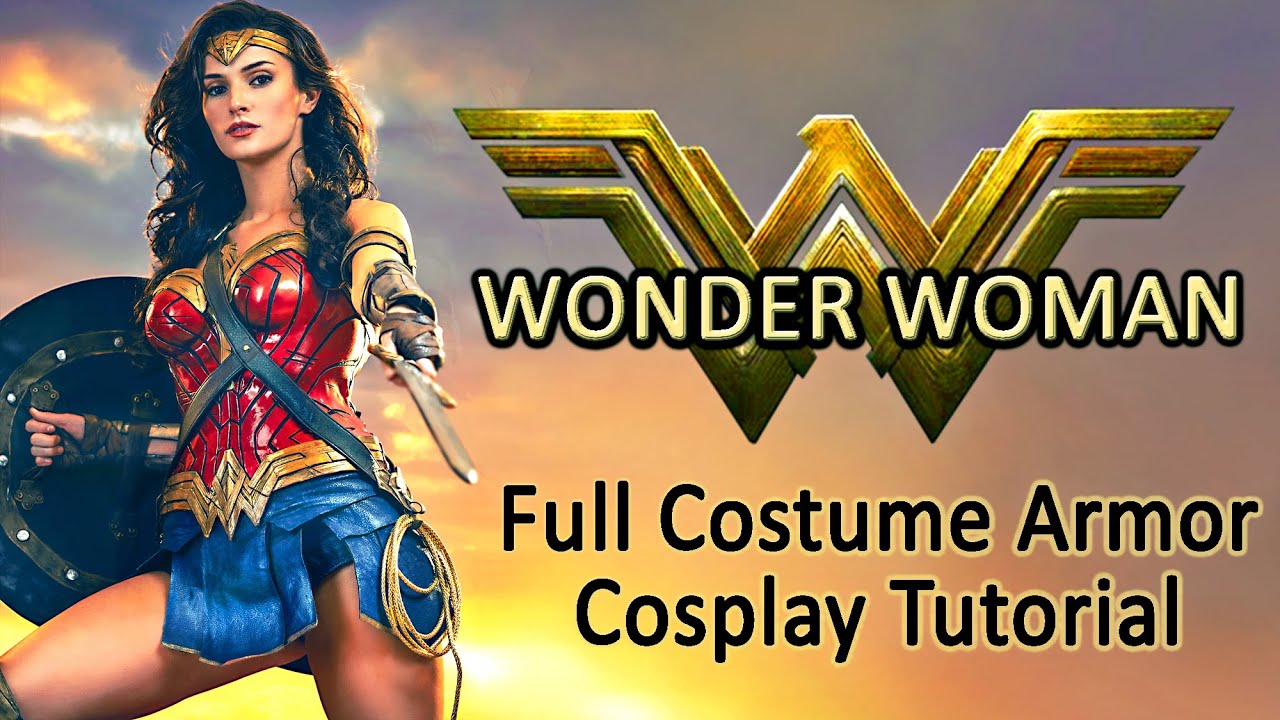 Making a wonder.woman.cosplay