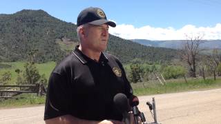 Mesa County Sheriff Stan Hilkey's news conference on mudslide
