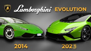 Evolution of the Lamborghini Huracán (2014 - 2022)