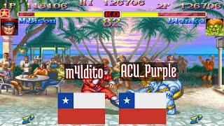 FT5 @hsf2: m4ldito (CL) vs ACU_Purple (CL) [Hyper Street Fighter II Fightcade] Jul 27